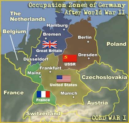 how was germany divided after ww2.